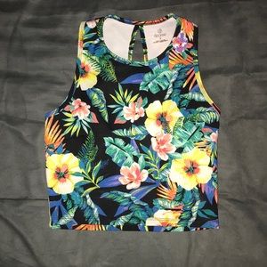 Flowery Crop Top!